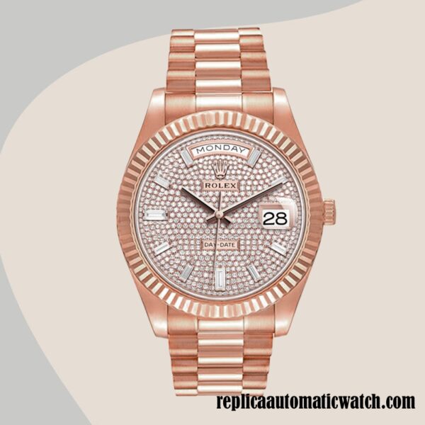 replica automatic Rolex Day-Date m228235-0036 Rolex Calibre 2836/2813 Men's - Image 2