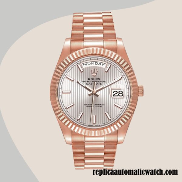 replica automatic Rolex Day-Date Rolex Calibre 2836/2813 m228235-0005 Men's 15mm Automatic - Image 2