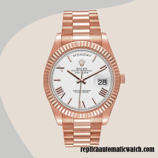 replica automatic Rolex Day-Date Men's Rolex Calibre 2836/2813 m228235-0032 15mm - Image 2