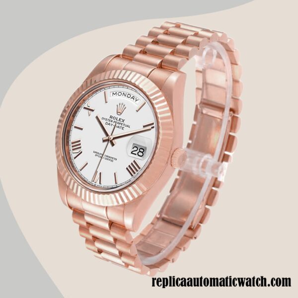 replica automatic Rolex Day-Date Men's Rolex Calibre 2836/2813 m228235-0032 15mm - Image 3