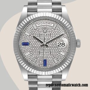 replica automatic Rolex Day-Date Rolex Calibre 2836/2813 Men's m228236-0009 Automatic