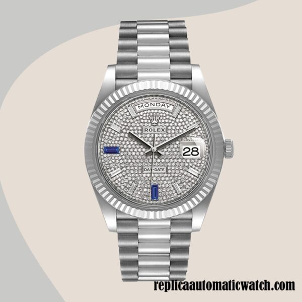 replica automatic Rolex Day-Date Rolex Calibre 2836/2813 Men's m228236-0009 Automatic - Image 2