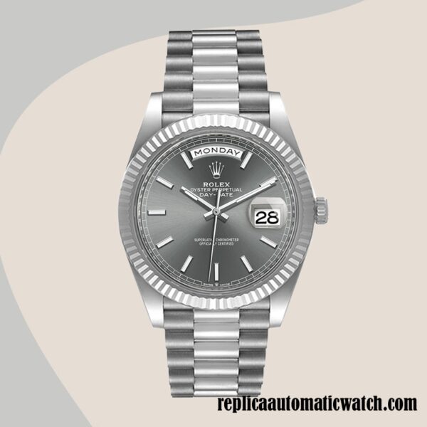 replica automatic Rolex Day-Date Rolex Calibre 2836/2813 Men's m228236-0013 Automatic - Image 2