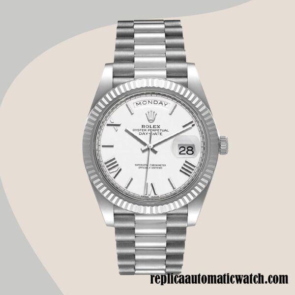 replica automatic Rolex Day-Date Men's m228236-0010 Rolex Calibre 2836/2813 15mm - Image 2