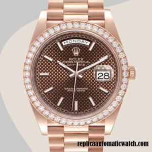 replica automatic Rolex Day-Date Men's Rolex Calibre 2836/2813 m228345rbr-0005 Automatic