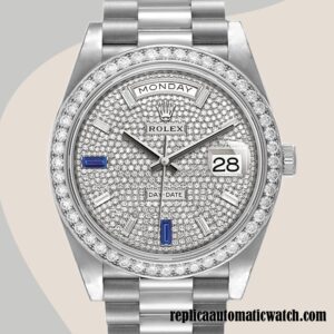 replica automatic Rolex Day-Date Men's Rolex Calibre 2836/2813 m228349rbr-0036 15mm