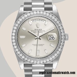 replica automatic Rolex Day-Date Men's Rolex Calibre 2836/2813 m228349rbr-0001 15mm
