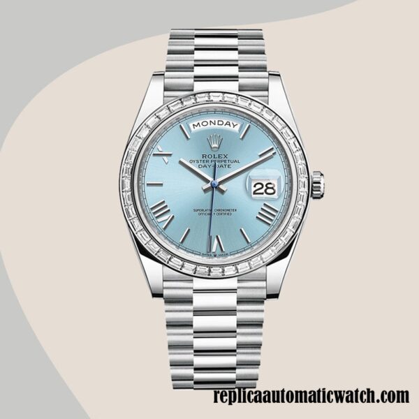 replica automatic Rolex Day-Date m228396tbr-0030 Rolex Calibre 2836 Men's 15mm - Image 2