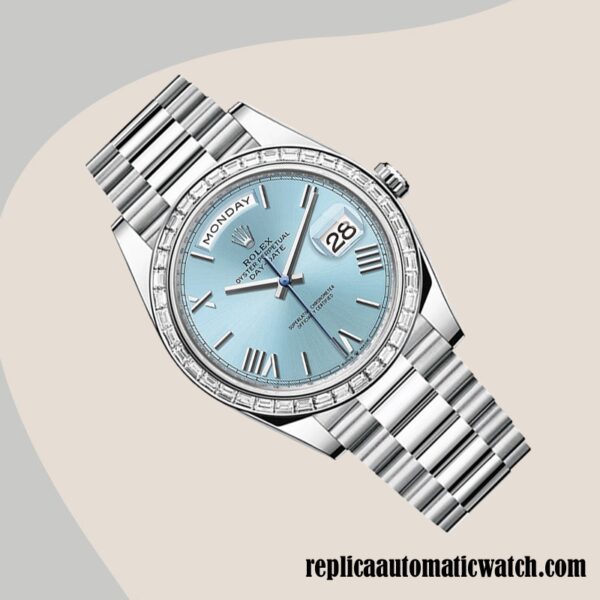 replica automatic Rolex Day-Date m228396tbr-0030 Rolex Calibre 2836 Men's 15mm - Image 3