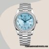 replica automatic Rolex Day-Date 228396 Rolex Calibre 2836 Men's Blue Dial - Image 2