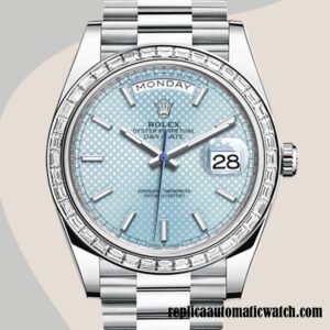 replica automatic Rolex Day-Date 228396 Men's Rolex Calibre 2836 15mm