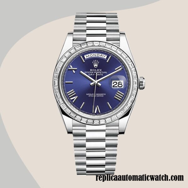 replica automatic Rolex Day-Date Rolex Calibre 2836 m228396tbr-0026 Men's Automatic - Image 2