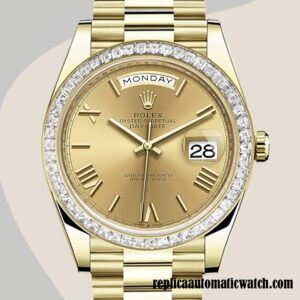 replica automatic Rolex Day-Date Men's Rolex Calibre 2836/2813 m228398tbr-0003