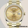 replica automatic Rolex Day-Date m228398tbr-0007 Rolex Calibre 2836/2813 Men's Champagne Dial