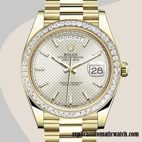 replica automatic Rolex Day-Date m228398tbr-0005 Rolex Calibre 2836/2813 Men's 15mm