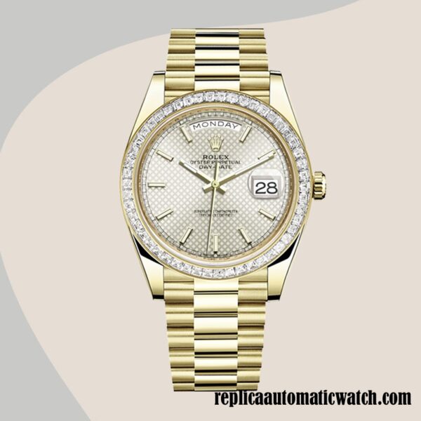 replica automatic Rolex Day-Date m228398tbr-0005 Rolex Calibre 2836/2813 Men's 15mm - Image 2