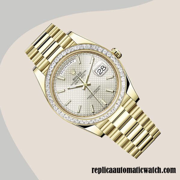 replica automatic Rolex Day-Date m228398tbr-0005 Rolex Calibre 2836/2813 Men's 15mm - Image 3