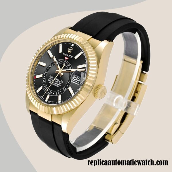 replica automatic Rolex Sky-Dweller m326238-0009 Rolex Calibre 9015/Mingzhu Engine Men's Around 15mm Automatic - Image 3