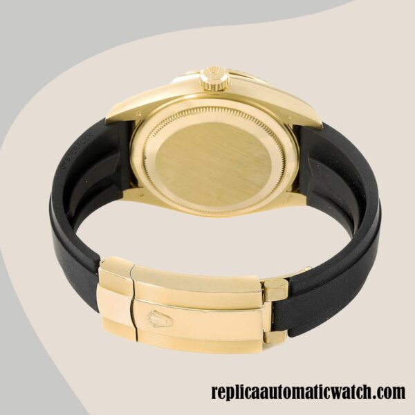 replica automatic Rolex Sky-Dweller Men's Rolex Calibre 9015/Mingzhu Engine m326238-0007 Champagne Dial Hands and Markers - Image 4
