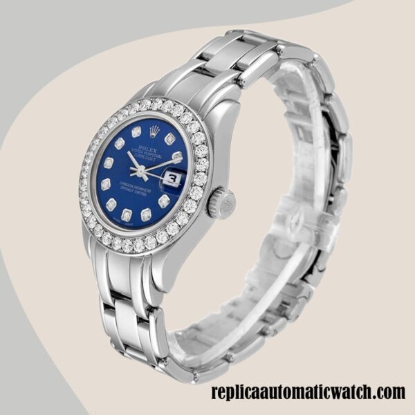 replica automatic Rolex Pearlmaster Rolex Calibre 2813 Ladies 80299-72949 - Image 3