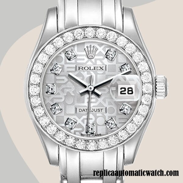 replica automatic Rolex Pearlmaster Rolex Calibre 2813 Ladies 80299-0073 Around 18mm