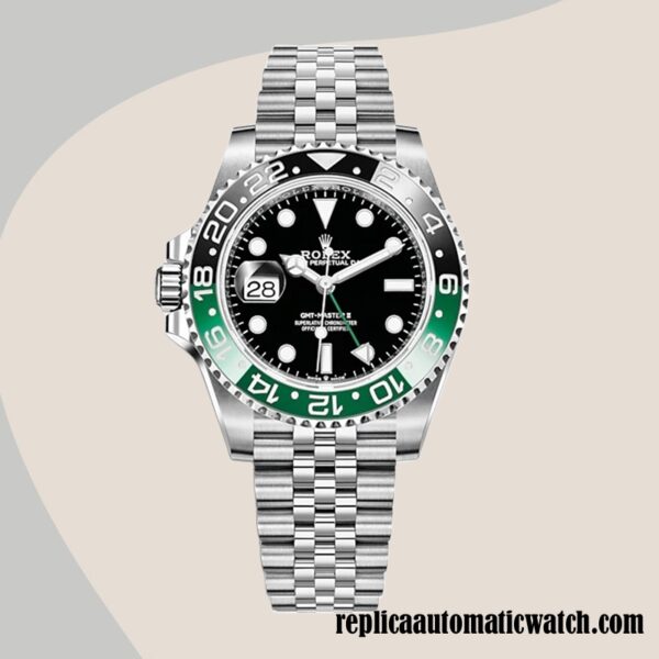 replica automatic Rolex GMT-Master Rolex Calibre 2836/2813 Men's M126720VTNR-0002 15mm - Image 2