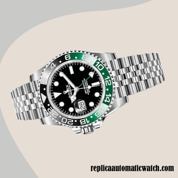 replica automatic Rolex GMT-Master Rolex Calibre 2836/2813 Men's M126720VTNR-0002 15mm - Image 3