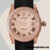 replica automatic Rolex Datejust Rolex Calibre 2813 116200 Men's Hands Black-tone