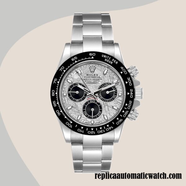 replica automatic Rolex Daytona Men's 116500 Rolex Calibre 7750/Mingzhu Engine Meteorite Dial - Image 2