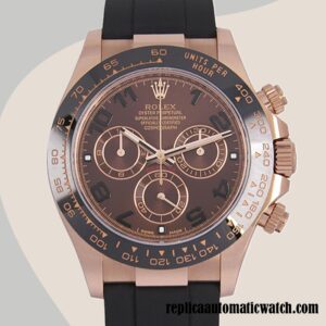 replica automatic Rolex Daytona Men's 116515 Rolex Calibre 7750/Mingzhu Engine Black-tone