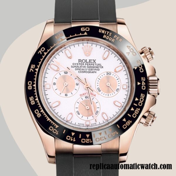 replica automatic Rolex Daytona 116515 Rolex Calibre 7750/Mingzhu Engine Men's Automatic Hands and Markers