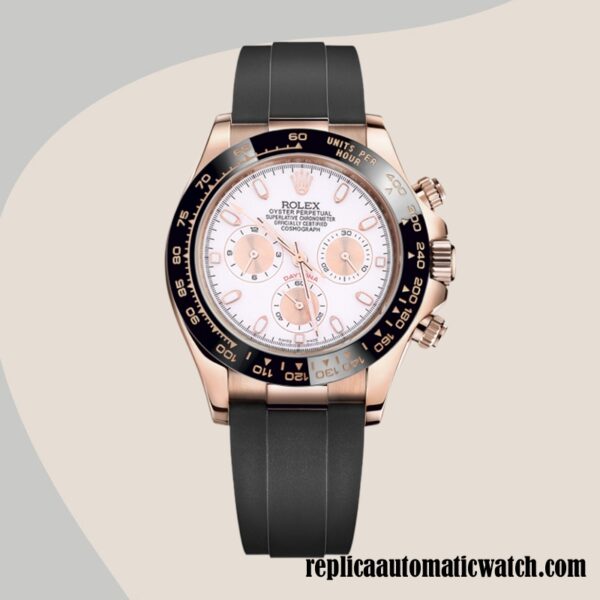 replica automatic Rolex Daytona 116515 Rolex Calibre 7750/Mingzhu Engine Men's Automatic Hands and Markers - Image 2