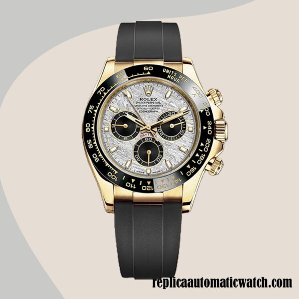 replica automatic Rolex Daytona Rolex Calibre 7750/Mingzhu Engine m116518ln-0076 Men's 15mm Black-tone - Image 2