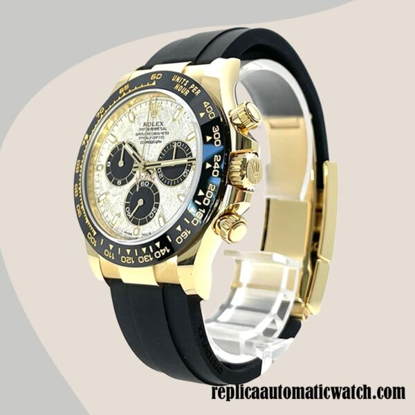 replica automatic Rolex Daytona Rolex Calibre 7750/Mingzhu Engine m116518ln-0076 Men's 15mm Black-tone - Image 3