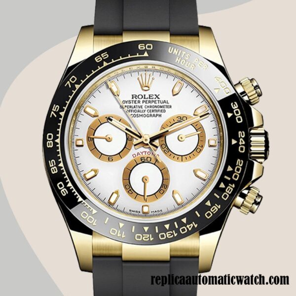 replica automatic Rolex Daytona m116518ln-0041 Rolex Calibre 7750/Mingzhu Engine Men's 15mm Hands and Markers