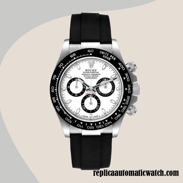 replica automatic Rolex Daytona 116519 Men's Rolex Calibre 7750/Mingzhu Engine Automatic White Dial - Image 2