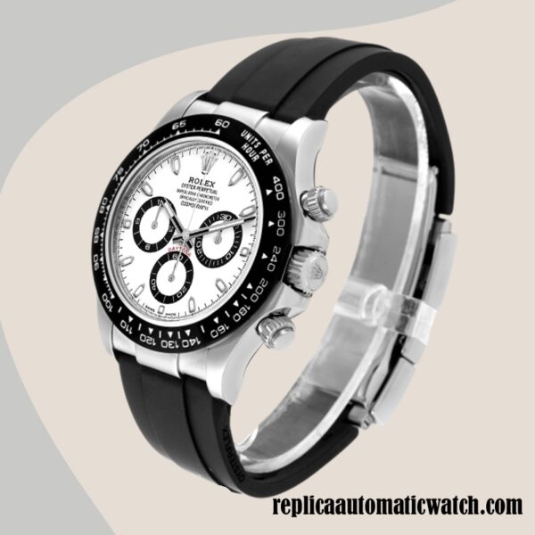 replica automatic Rolex Daytona 116519 Men's Rolex Calibre 7750/Mingzhu Engine Automatic White Dial - Image 3