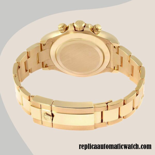 replica automatic Rolex Daytona Men's Mingzhu Engine 116568 Automatic Champagne Dial - Image 4