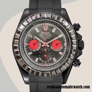 replica automatic Rolex Daytona 116589 Men's Mingzhu Engine 15mm Black-tone