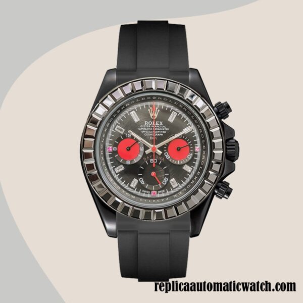 replica automatic Rolex Daytona 116589 Men's Mingzhu Engine 15mm Black-tone - Image 2