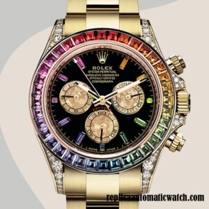 replica automatic Rolex Daytona Men's Rolex Calibre 7750/Mingzhu Engine 116598 Black Dial