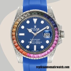 replica automatic Rolex Submariner Men's 116610 Rolex Calibre 2813 13mm Blue-tone