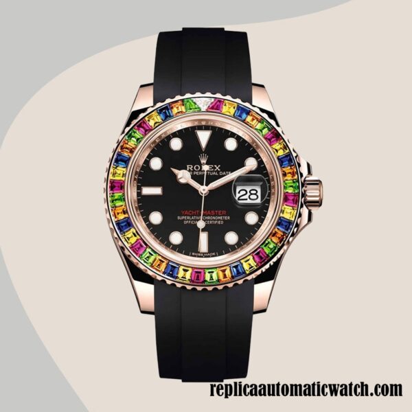 replica automatic Rolex Yacht-Master Rolex Calibre 2836/2813 116695 Men's 14mm - Image 2