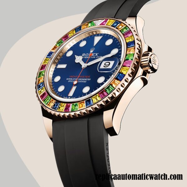replica automatic Rolex Yacht-Master Men's Rolex Calibre 2836/2813 116695 Automatic - Image 3