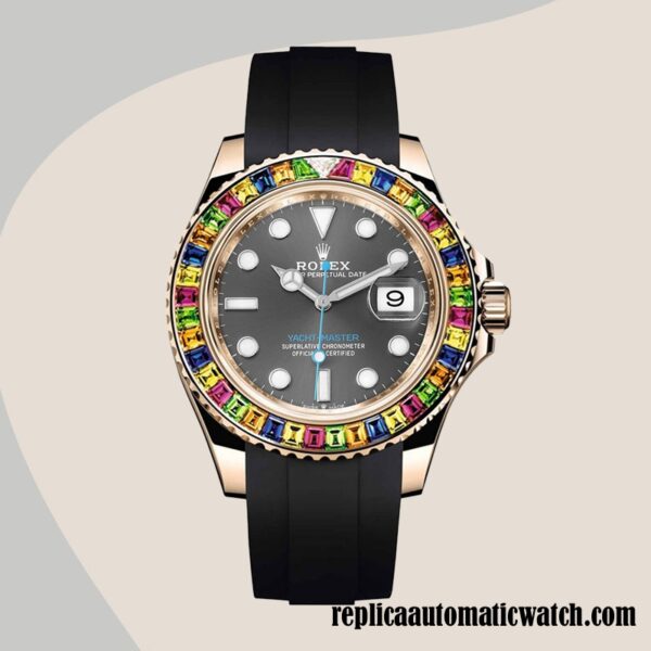 replica automatic Rolex Yacht-Master Rolex Calibre 2836/2813 116695 Men's Automatic - Image 2