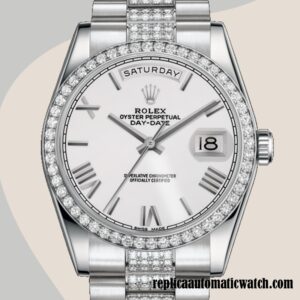 replica automatic Rolex Day-Date 118346 Men's Rolex Calibre 2813 13mm