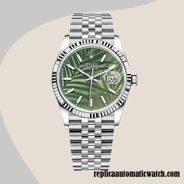 replica automatic Rolex Datejust m126234-0047 Rolex Calibre 2836/2813 Men's 12mm Automatic - Image 2