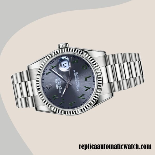replica automatic Rolex Datejust Rolex Calibre 2836/2813 Men's 126334 Automatic Hands - Image 3