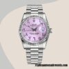 replica automatic Rolex Datejust Men's Rolex Calibre 2836/2813 126334 Hands Silver-tone - Image 2