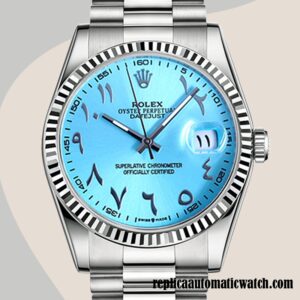 replica automatic Rolex Datejust Rolex Calibre 2836/2813 126334 Men's Tiffany Blue Dial Automatic